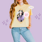PRINTED VILLAINS COQUETTE - EXCLUSIVE TO MoM - WOMENS BOXY T-SHIRT
