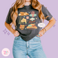 PRINTED CARS ELEMENTS - WOMENS BOXY T-SHIRT