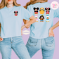 STUFFED CHARACTERS FRONT AND BACK PRINT - MINNIE - WOMENS BOXY T-SHIRT