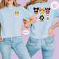 STUFFED CHARACTERS FRONT AND BACK PRINT - PLUTO - WOMENS BOXY T-SHIRT