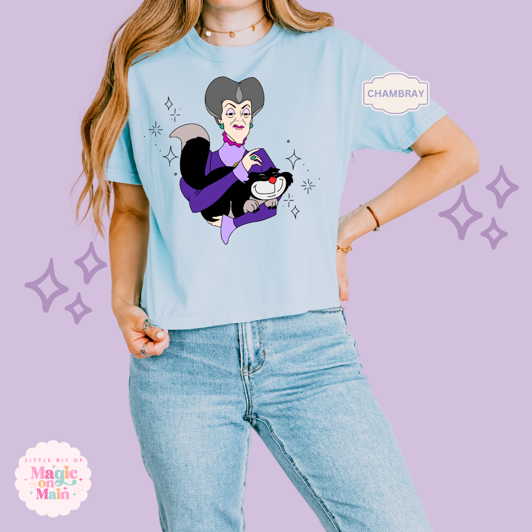 PRINTED TREMAINE WITH SPARKLE  - WOMENS BOXY T-SHIRT