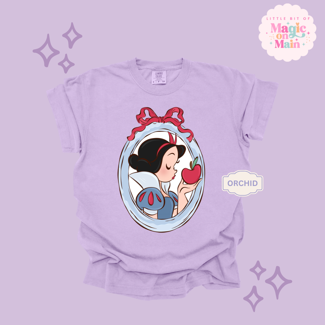 PRINTED NEW SNOW WHITE - ADULT T-SHIRT