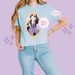 PRINTED VILLAINS COQUETTE - EXCLUSIVE TO MoM - WOMENS BOXY T-SHIRT