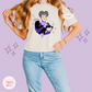 PRINTED TREMAINE WITH SPARKLE  - WOMENS BOXY T-SHIRT