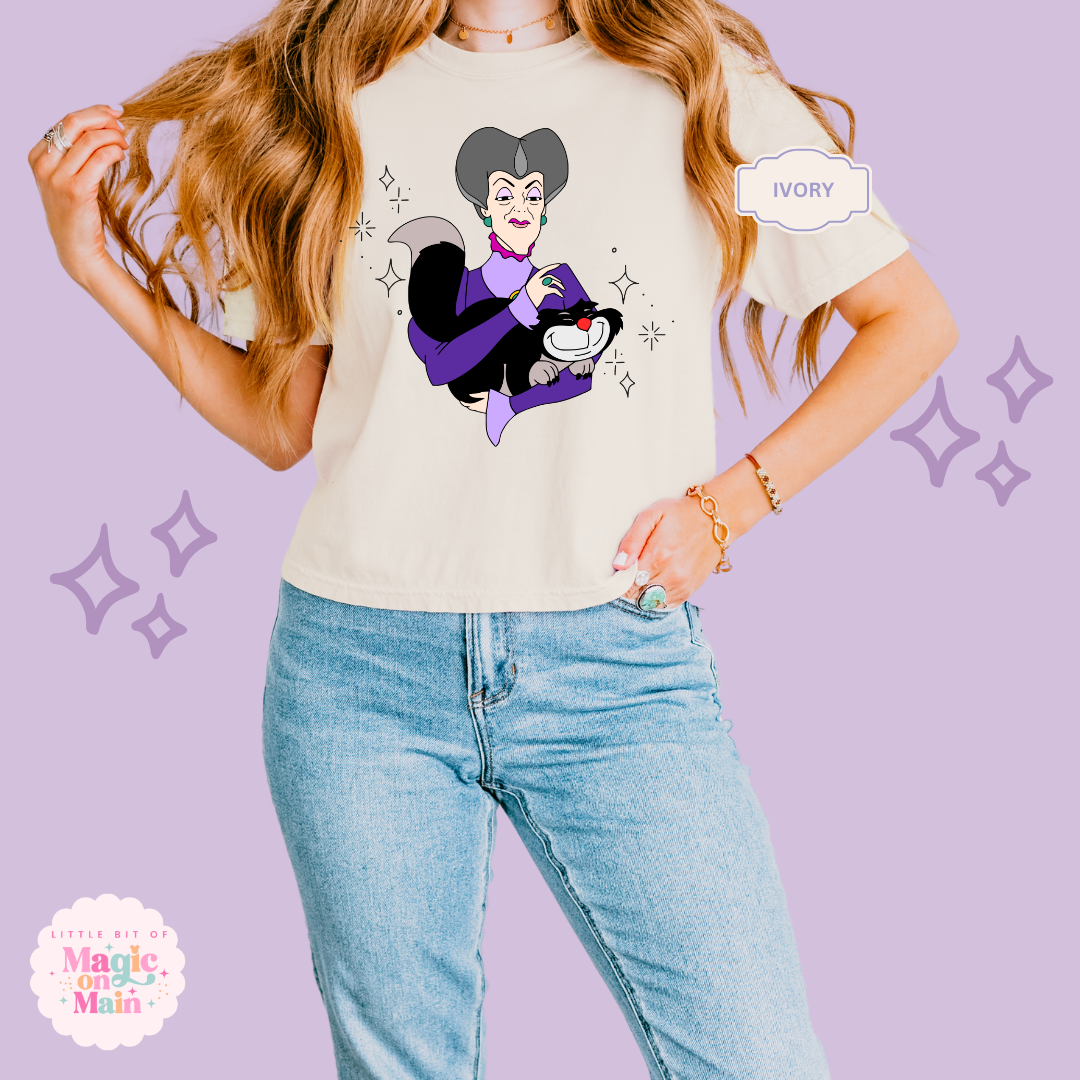 PRINTED TREMAINE WITH SPARKLE  - WOMENS BOXY T-SHIRT