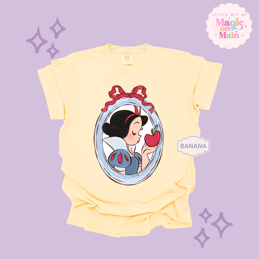 PRINTED NEW SNOW WHITE - ADULT T-SHIRT