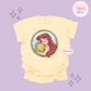 PRINTED MERMAID ROUND LOCKET - ADULT T-SHIRT