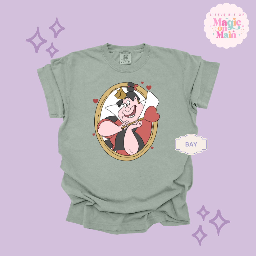 PRINTED QUEEN OF HEARTS - EXCLUSIVE TO MoM - ADULT T-SHIRT