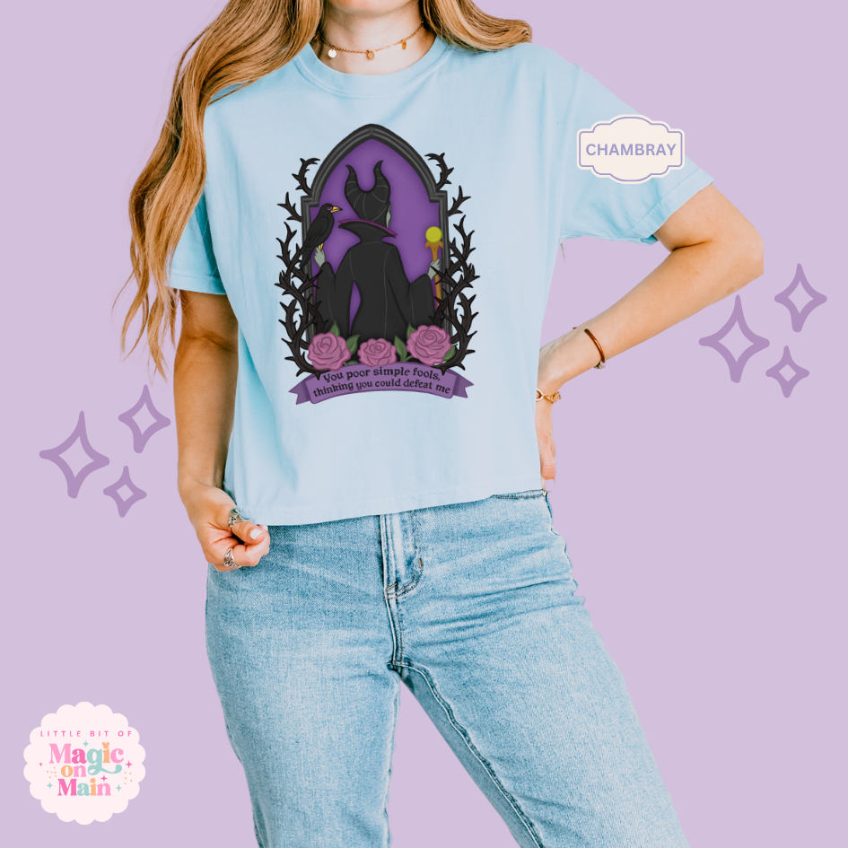 PRINTED QUEEN OF MOORS - WOMENS BOXY T-SHIRT