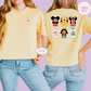 STUFFED CHARACTERS FRONT AND BACK PRINT - DAISY - WOMENS BOXY T-SHIRT