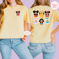 STUFFED CHARACTERS FRONT AND BACK PRINT - MINNIE - WOMENS BOXY T-SHIRT