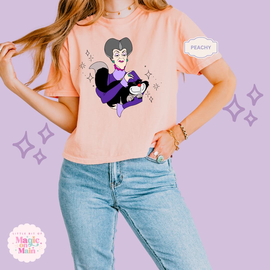PRINTED TREMAINE WITH SPARKLE  - WOMENS BOXY T-SHIRT