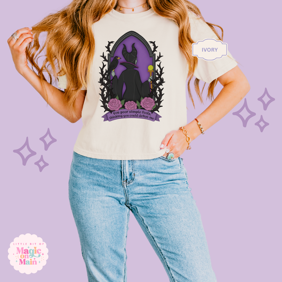 PRINTED QUEEN OF MOORS - WOMENS BOXY T-SHIRT
