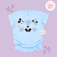 PRINTED BLUE MICKEY - ADULT T-SHIRT