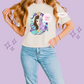 PRINTED VANESSA SEA WITCH - EXCLUSIVE TO MoM - WOMENS BOXY T-SHIRT
