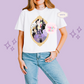 PRINTED VILLAINS COQUETTE - EXCLUSIVE TO MoM - WOMENS BOXY T-SHIRT