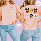 STUFFED CHARACTERS FRONT AND BACK PRINT - DONALD - WOMENS BOXY T-SHIRT