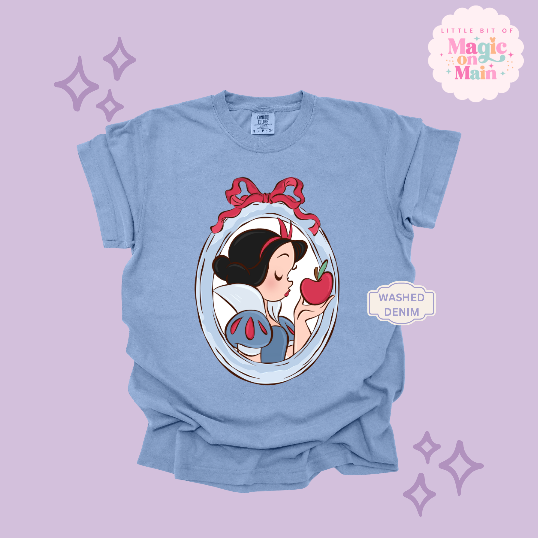 PRINTED NEW SNOW WHITE - ADULT T-SHIRT