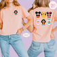 STUFFED CHARACTERS FRONT AND BACK PRINT - GOOFY - WOMENS BOXY T-SHIRT
