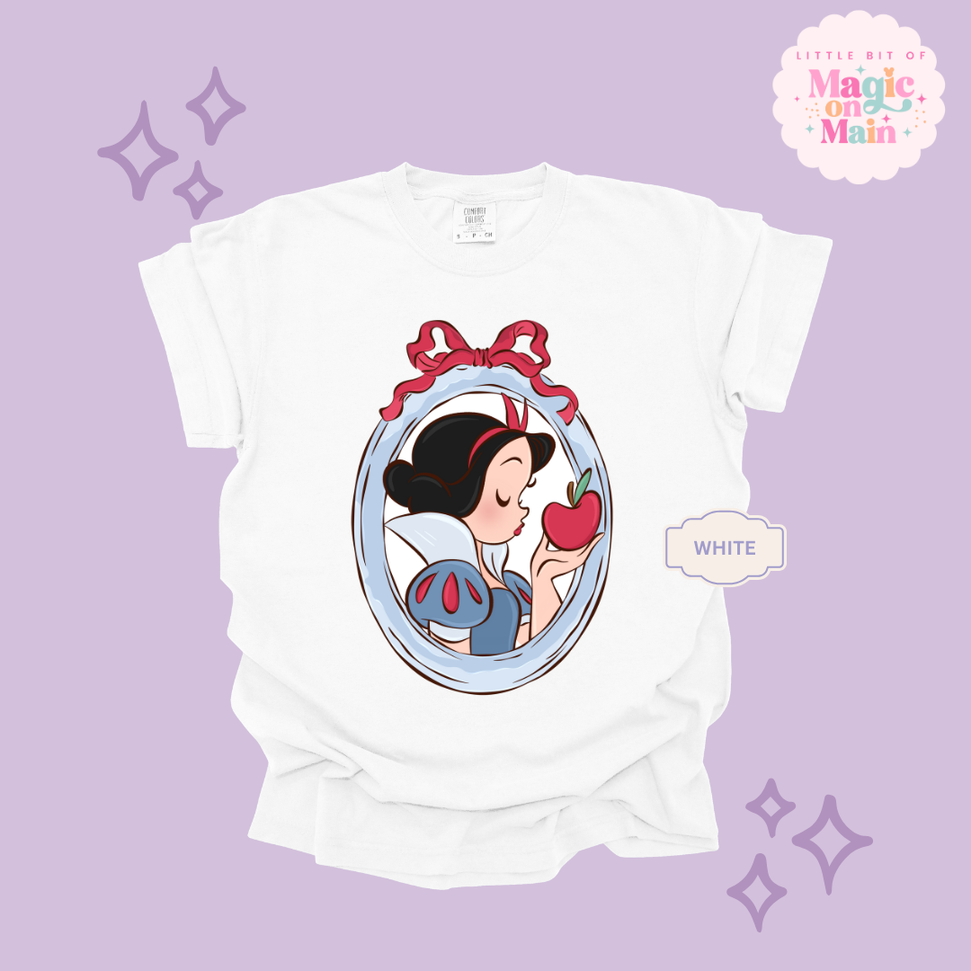 PRINTED NEW SNOW WHITE - ADULT T-SHIRT