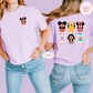 STUFFED CHARACTERS FRONT AND BACK PRINT - MINNIE - WOMENS BOXY T-SHIRT