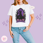 PRINTED QUEEN OF MOORS - WOMENS BOXY T-SHIRT