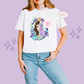 PRINTED VANESSA SEA WITCH - EXCLUSIVE TO MoM - WOMENS BOXY T-SHIRT