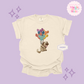 EMBROIDERED DUG  - ADULT T-SHIRT