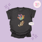 EMBROIDERED DUG  - ADULT T-SHIRT