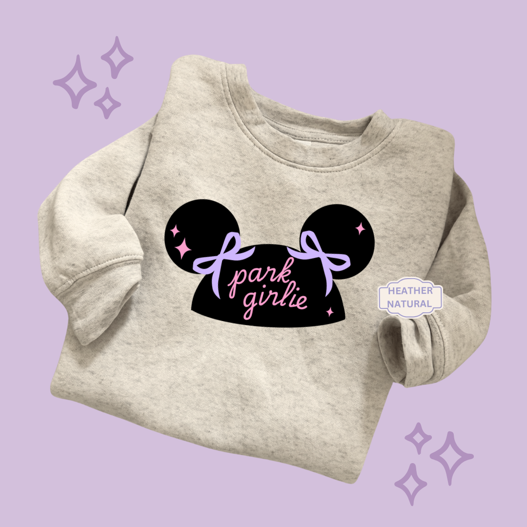PRINTED PARK GIRLIE HAT - EXCLUSIVE TO MoM - TODDLER / YOUTH SWEATSHIRT