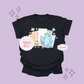 PRINTED MONSTER WITH FLOWERS - EXCLUSIVE TO MoM - ADULT T-SHIRT
