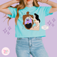PRINTED VANESSA MIRROR WITH SPARKLE - WOMENS BOXY T-SHIRT