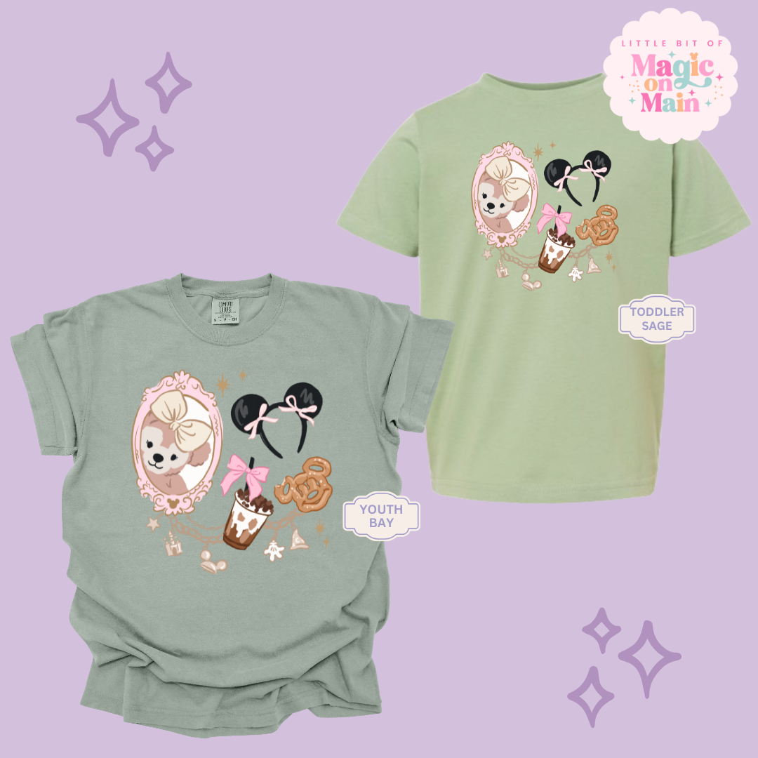 PRINTED PARK GIRLIE COFFEE & SNACKS - YOUTH/TODDLER