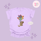 EMBROIDERED DUG  - ADULT T-SHIRT