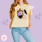 PRINTED VANESSA MIRROR WITH SPARKLE - WOMENS BOXY T-SHIRT
