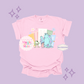 PRINTED MONSTER WITH FLOWERS - EXCLUSIVE TO MoM - ADULT T-SHIRT
