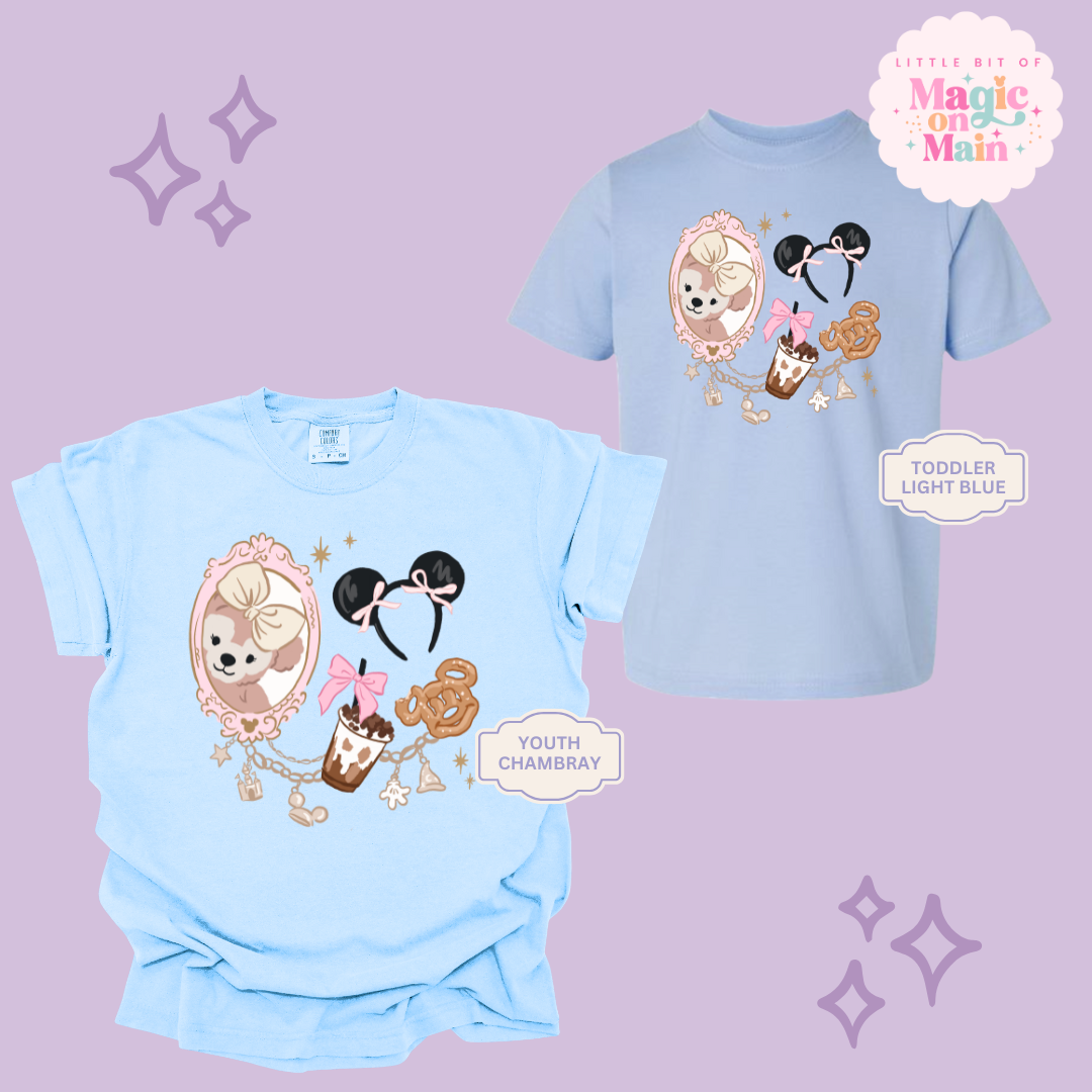PRINTED PARK GIRLIE COFFEE & SNACKS - YOUTH/TODDLER