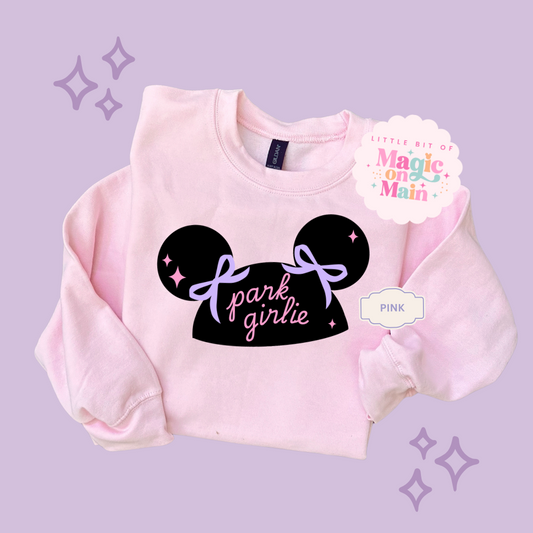 PRINTED PARK GIRLIE HAT - EXCLUSIVE TO MoM - TODDLER / YOUTH SWEATSHIRT