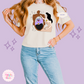PRINTED VANESSA MIRROR WITH SPARKLE - WOMENS BOXY T-SHIRT