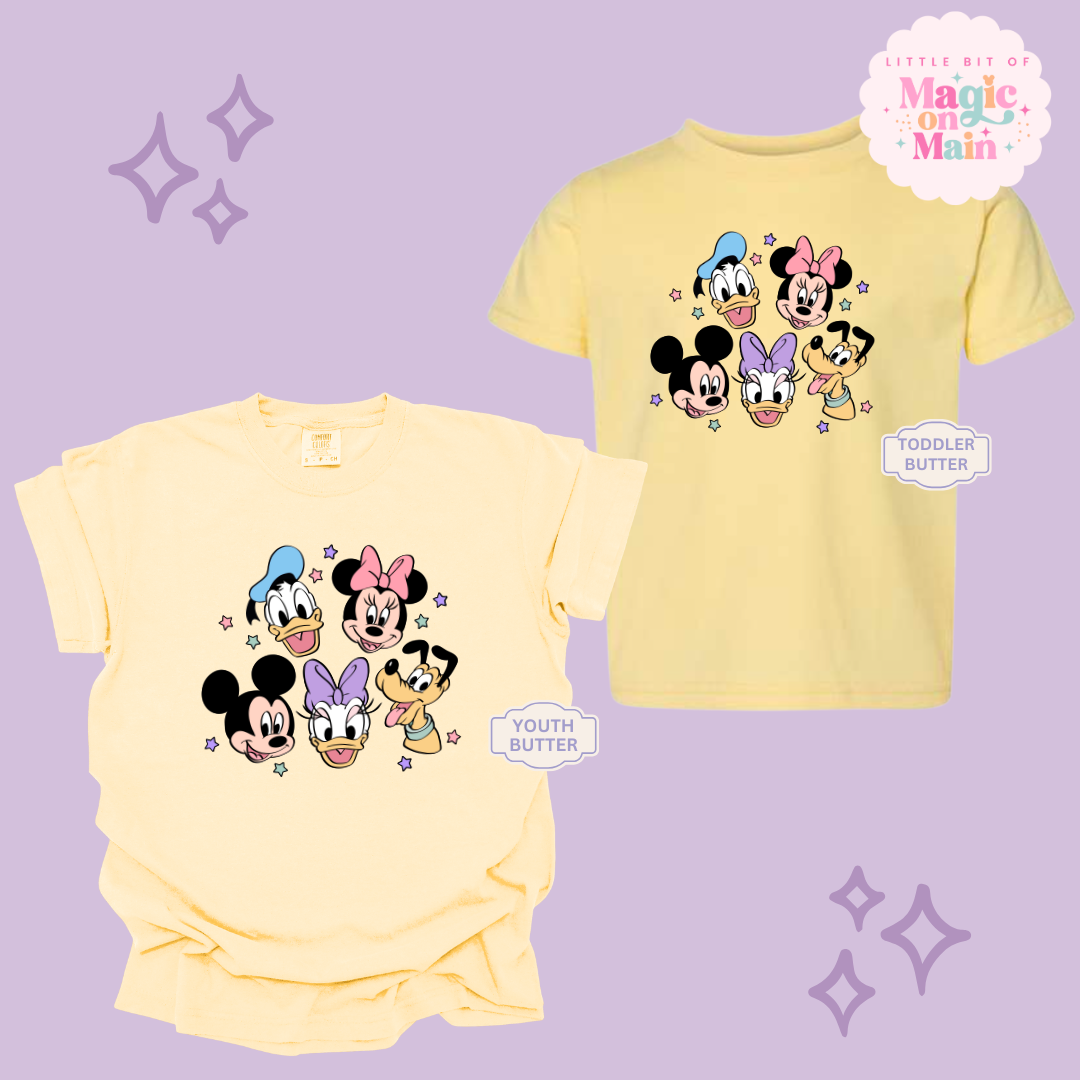PRINTED MICKEY AND FRIENDS - YOUTH/TODDLER