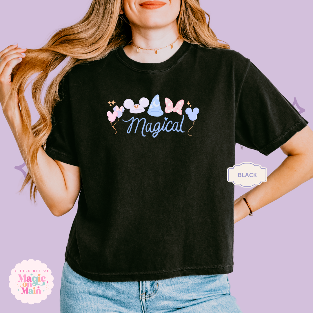 PRINTED MAGICAL (TEXT) - EXCLUSIVE TO MoM - WOMENS BOXY T-SHIRT