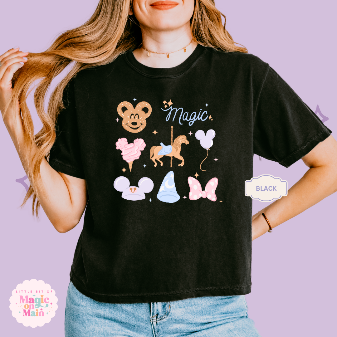 PRINTED MAGIC - EXCLUSIVE TO MoM - WOMENS BOXY T-SHIRT