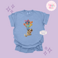 EMBROIDERED DUG  - ADULT T-SHIRT