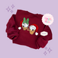 PRINTED DONALD & DAISY CHRISTMAS - ADULT SWEATSHIRT