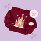 PRINTED GINGERBREAD CASTLE - EXCLUSIVE TO MoM - ADULT SWEATSHIRT