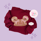 EMBROIDERED GINGERBREAD HAT - EXCLUSIVE TO MoM - ADULT SWEATSHIRT