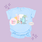 PRINTED MONSTER WITH FLOWERS - EXCLUSIVE TO MoM - ADULT T-SHIRT