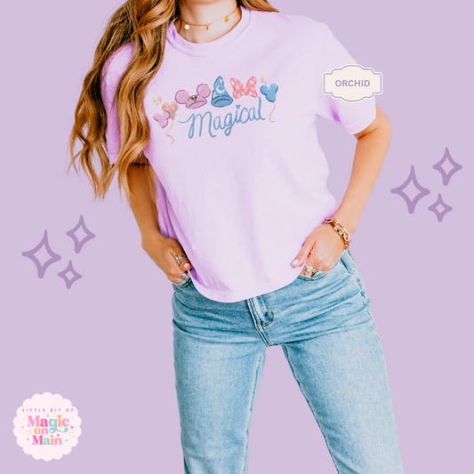 EMBROIDERED MAGICAL - EXCLUSIVE TO MoM - WOMENS BOXY T-SHIRT