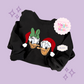 PRINTED DONALD & DAISY CHRISTMAS - ADULT SWEATSHIRT