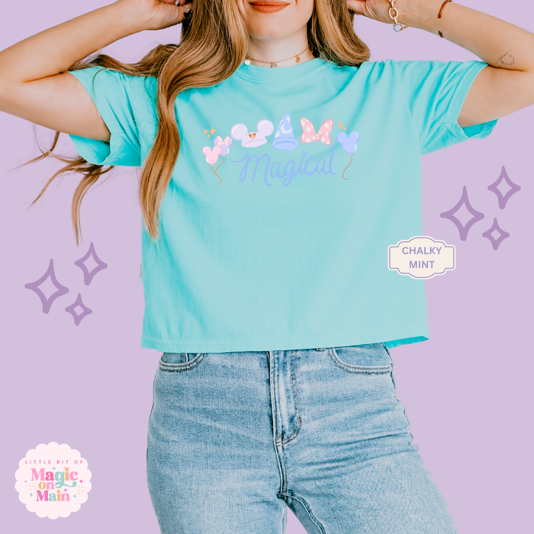 PRINTED MAGICAL (TEXT) - EXCLUSIVE TO MoM - WOMENS BOXY T-SHIRT
